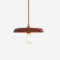 Balmain Lampe Pendante Bois Laiton Minimaliste - Neutralighting