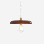 Balmain Lampe Pendante Bois Laiton Minimaliste - Neutralighting