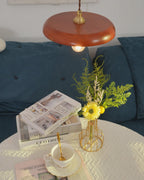 Balmain Lampe Pendante Bois Laiton Minimaliste - Neutralighting