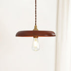 Balmain Lampe Pendante Bois Laiton Minimaliste - Neutralighting