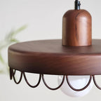 Balton Suspension Bois Courbe Minimaliste - Neutralighting
