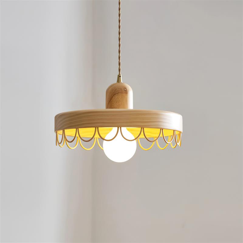 Balton Suspension Bois Courbe Minimaliste - Neutralighting