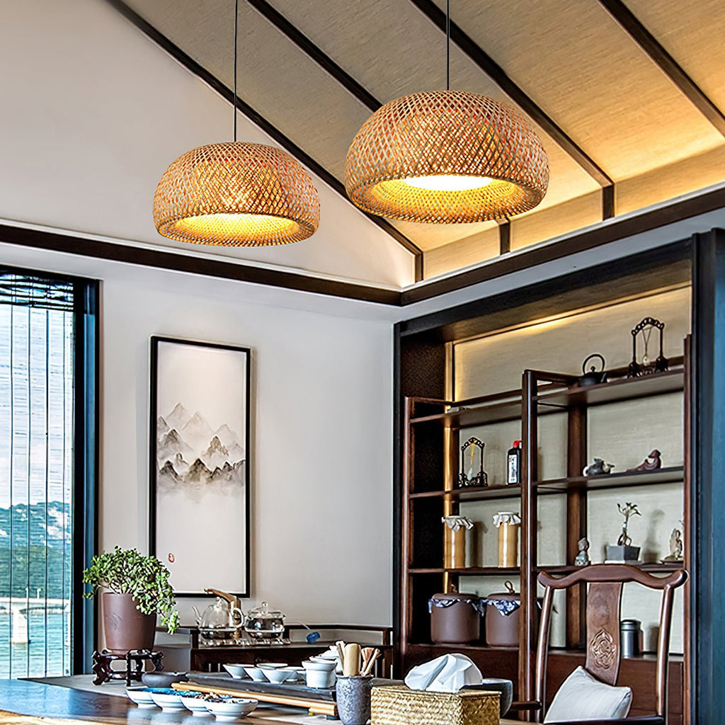 Torinor Suspension Rétro Vintage en Bambou - Neutralighting