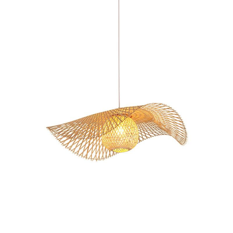 Twirl Lampe Pendante Moderne en Bambou - Neutralighting
