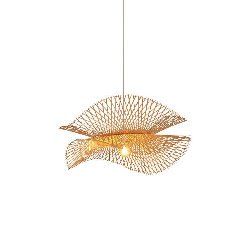 Twirl Lampe Pendante Moderne en Bambou - Neutralighting