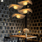 Twirl Lampe Pendante Moderne en Bambou - Neutralighting