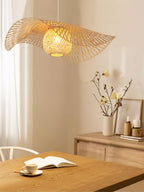 Twirl Lampe Pendante Moderne en Bambou - Neutralighting