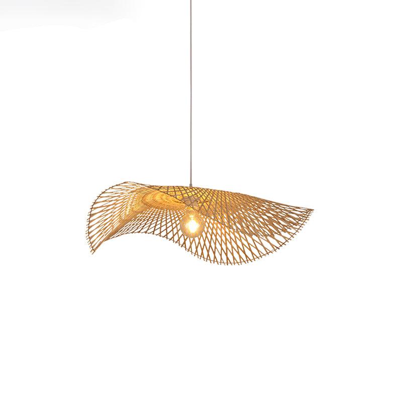 Twirl Lampe Pendante Moderne en Bambou - Neutralighting