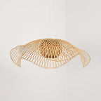 Dune Suspension Bambou Tressage Ouvert Naturel - Neutralighting