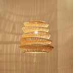 Strata Lampe Pendante Moderne en Bambou - Neutralighting