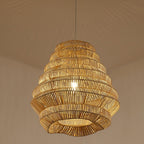 Strata Lampe Pendante Moderne en Bambou - Neutralighting