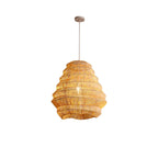 Strata Lampe Pendante Moderne en Bambou - Neutralighting