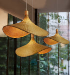 Marona Suspension Vintage en Rattan - Neutralighting