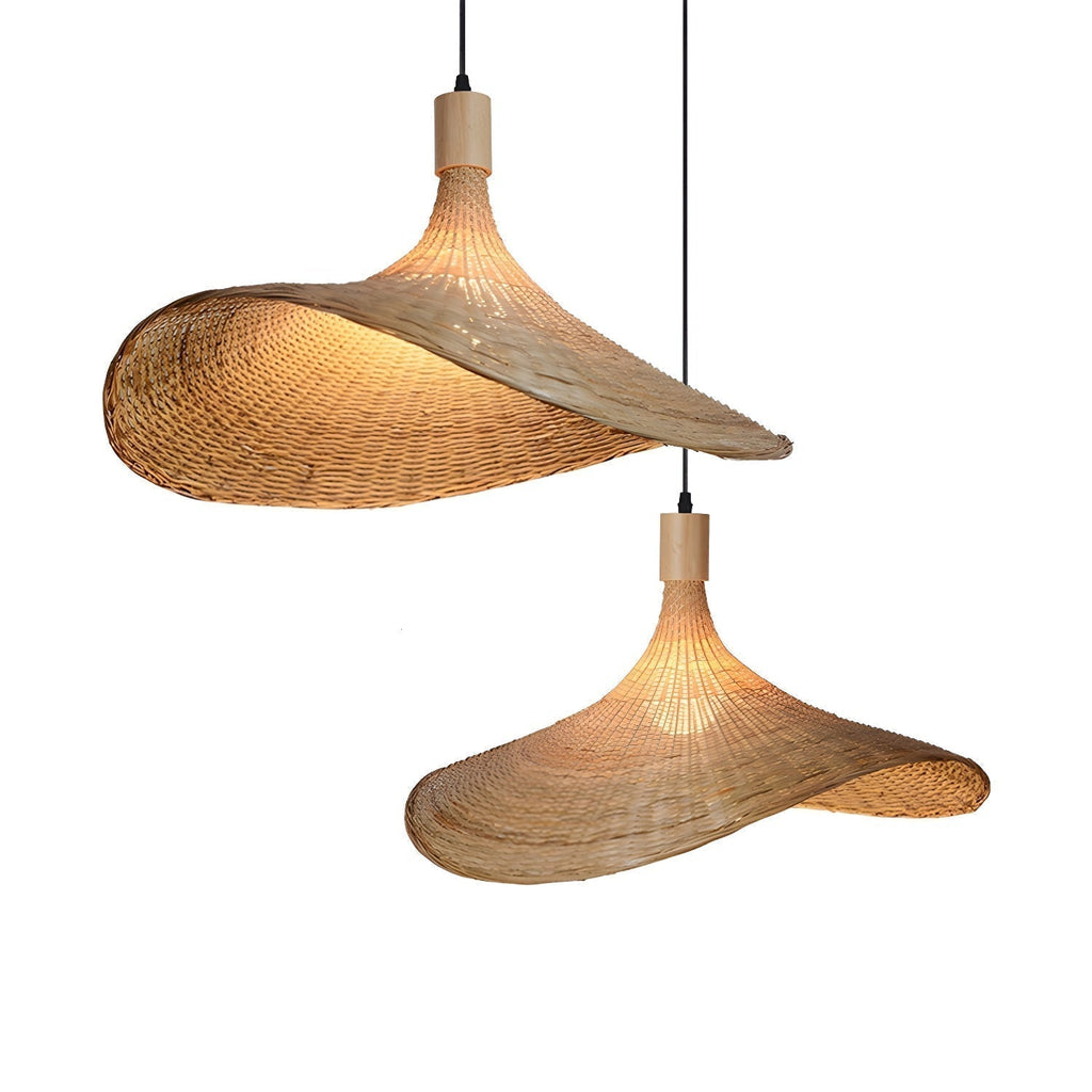 Marona Suspension Vintage en Rattan - Neutralighting