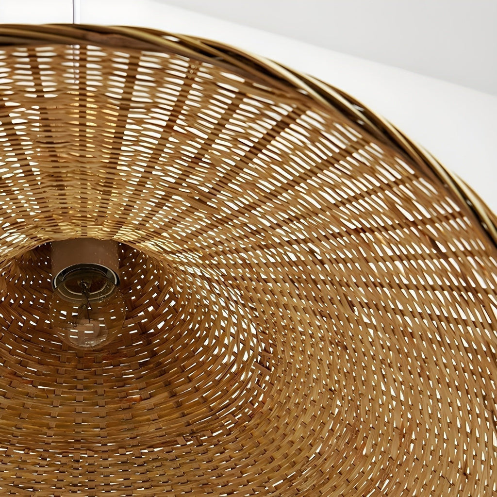 Marona Suspension Vintage en Rattan - Neutralighting