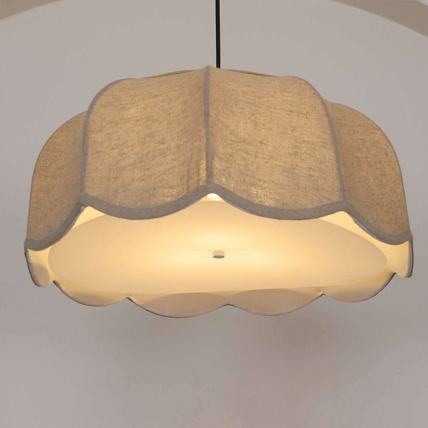 Solacen Suspension Tissu Rustique - Neutralighting