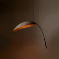 Rauduvyu Moderne Minimaliste Feuille Noir Métal Lustre - Neutralighting