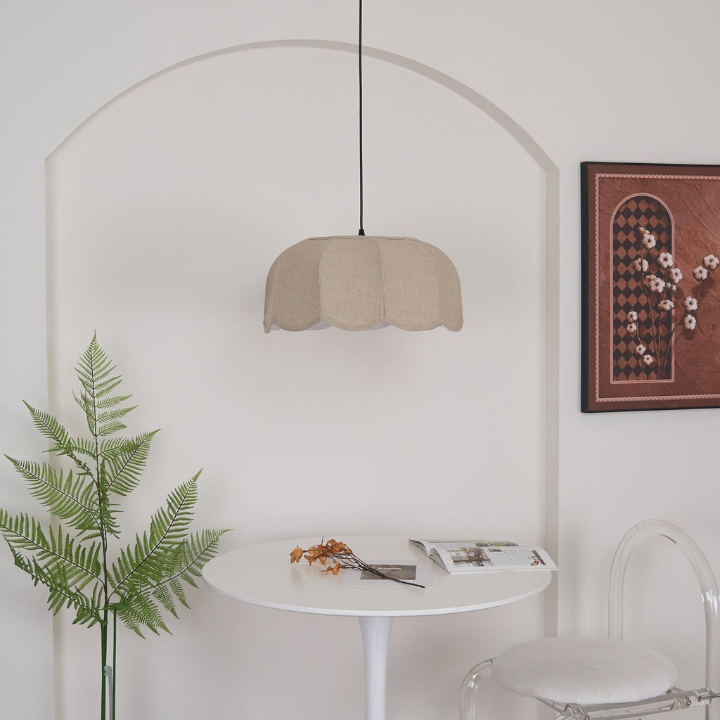 Solacen Suspension Tissu Rustique - Neutralighting