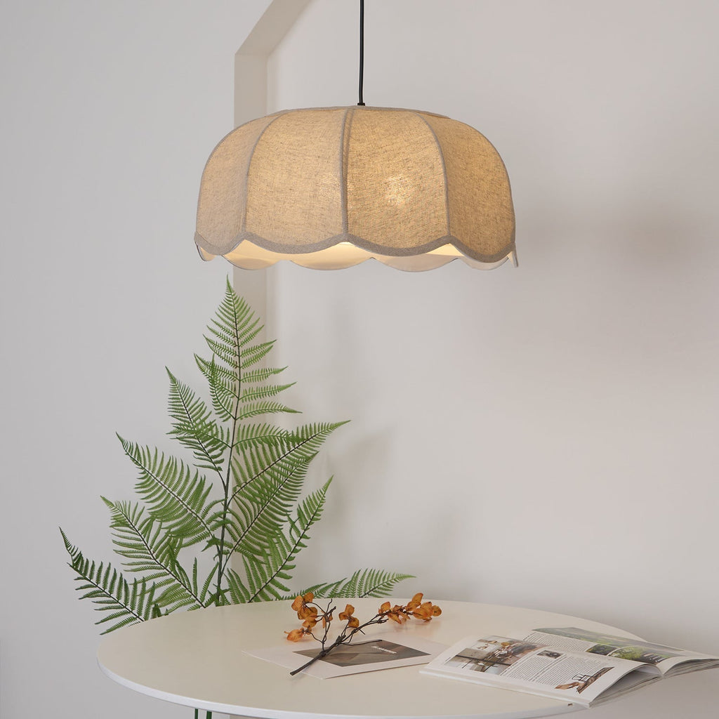 Solacen Suspension Tissu Rustique - Neutralighting
