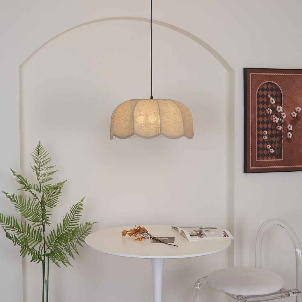 Solacen Suspension Tissu Rustique - Neutralighting