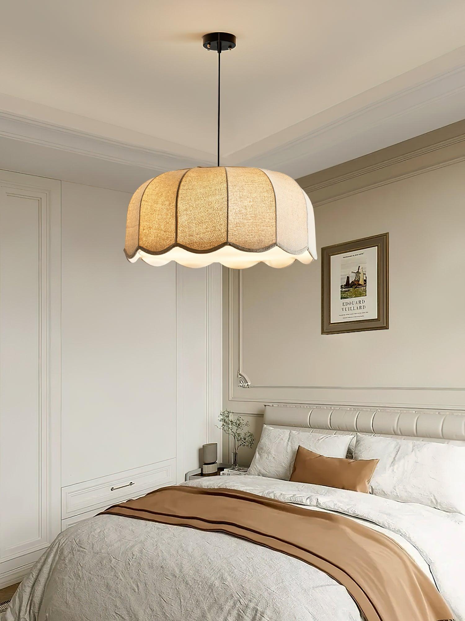 Solacen Suspension Tissu Rustique - Neutralighting