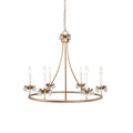 Yrvuvyh Ancien Industriel Luxe Laiton Cristal Lustre - Neutralighting