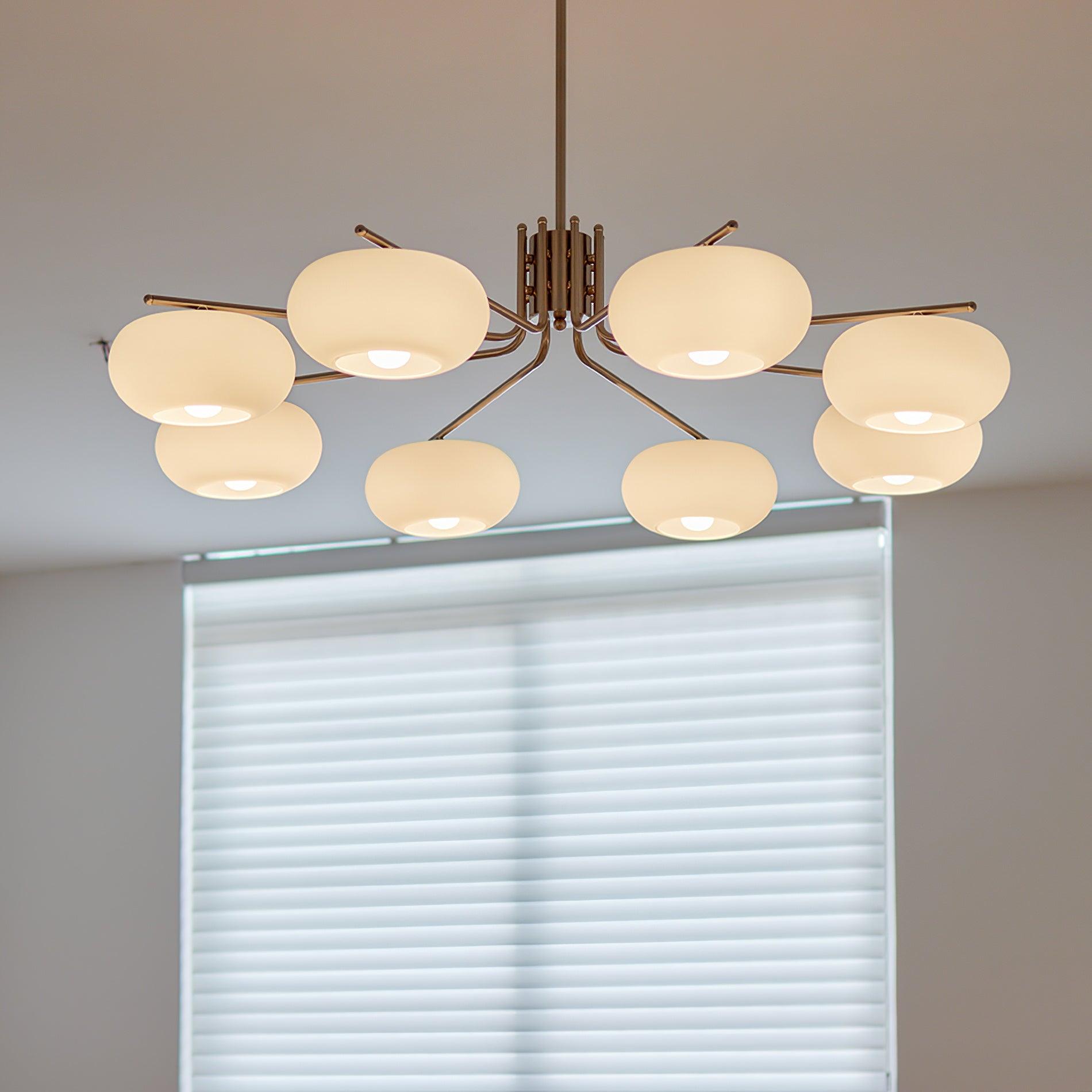 Lustra Chandelier Industriel 5-Luminaires Moderne - Neutralighting