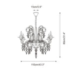 Lustre Baroque Luxe Câble - Neutralighting