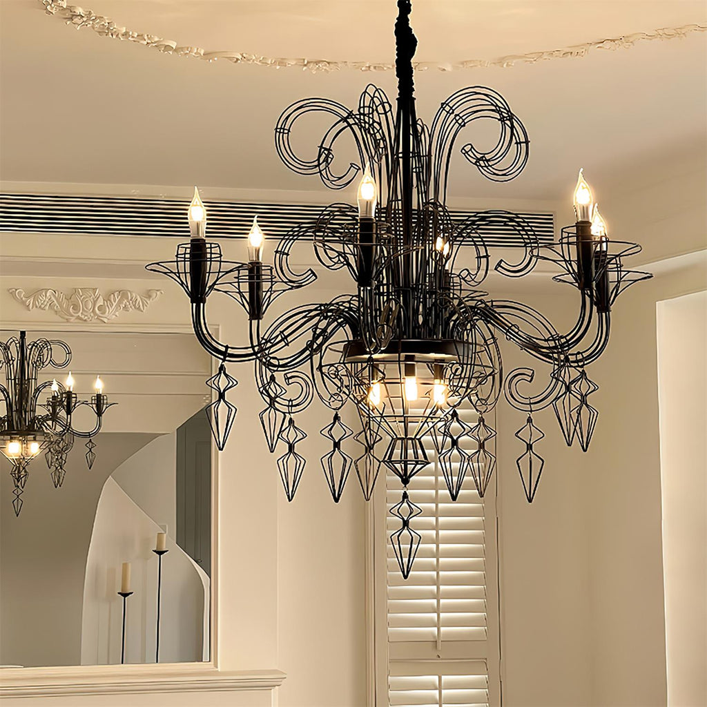 Lustre Baroque Luxe Câble - Neutralighting