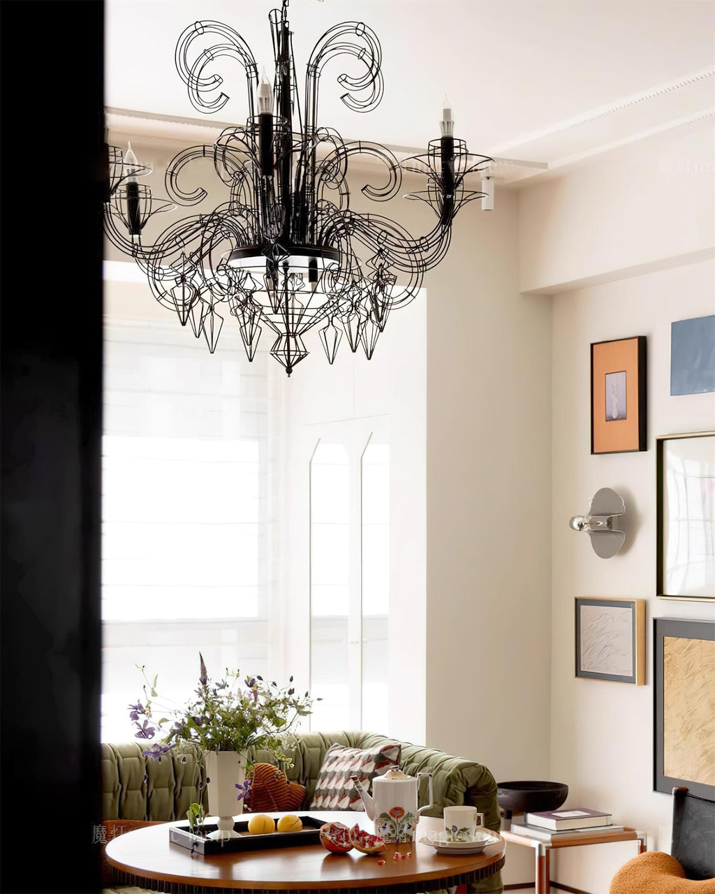Lustre Baroque Luxe Câble - Neutralighting