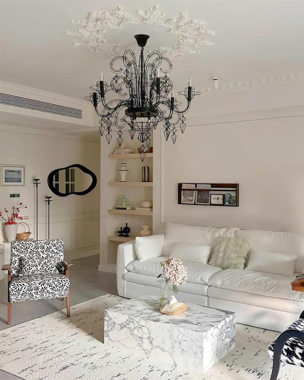 Lustre Baroque Luxe Câble - Neutralighting