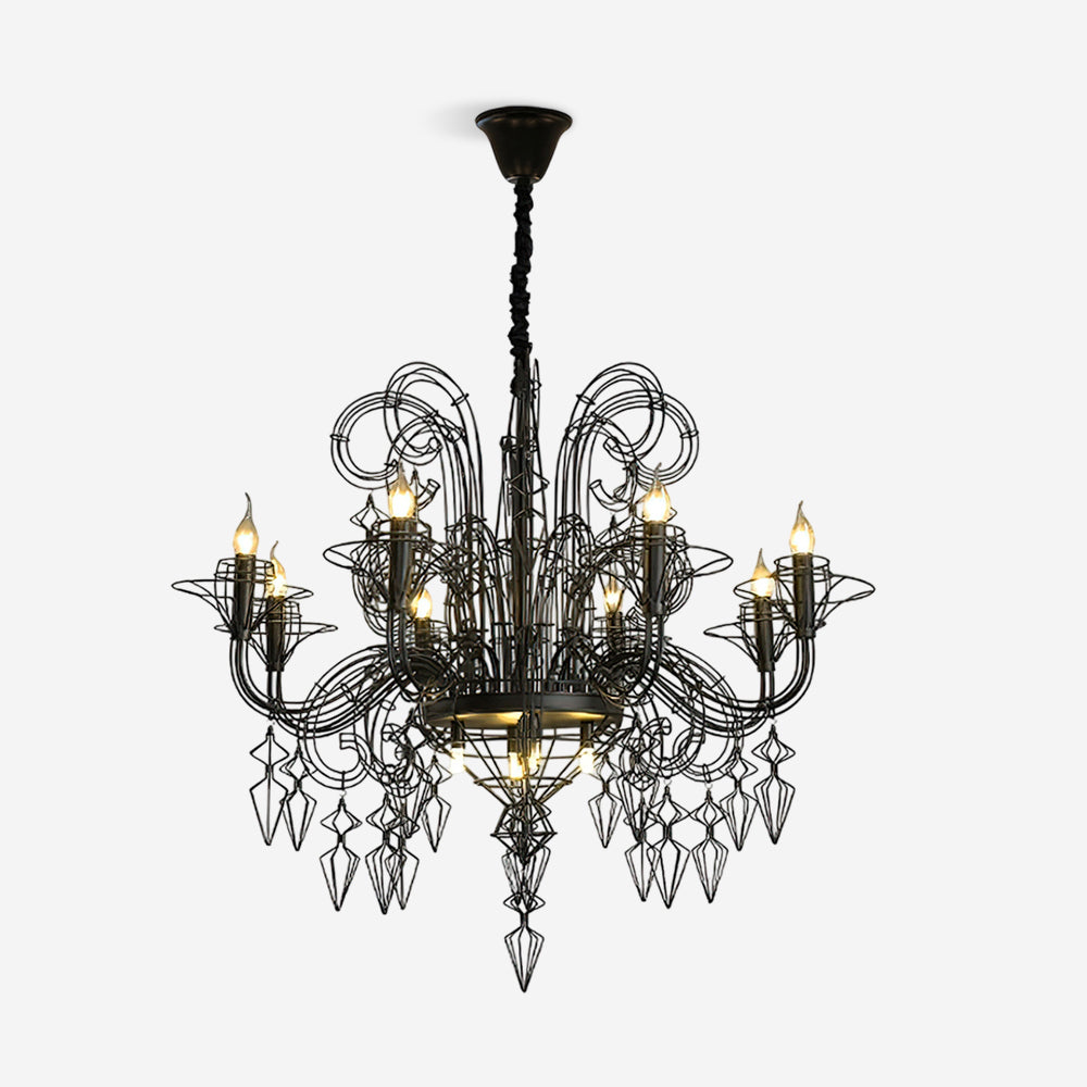 Lustre Baroque Luxe Câble - Neutralighting