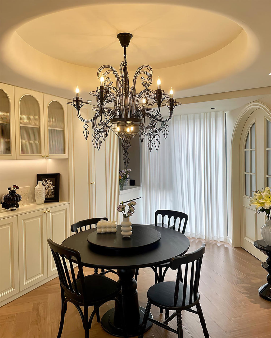 Lustre Baroque Luxe Câble - Neutralighting