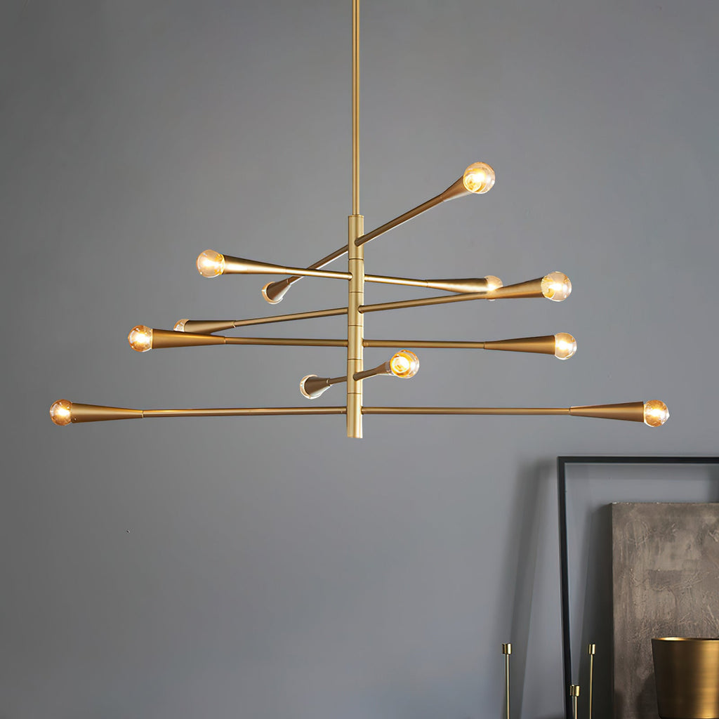 Sifuvyu Moderne Minimaliste Laiton Métal Lustre - Neutralighting