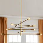 Sifuvyu Moderne Minimaliste Laiton Métal Lustre - Neutralighting