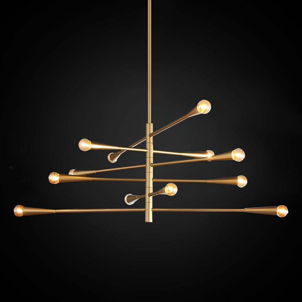 Sifuvyu Moderne Minimaliste Laiton Métal Lustre - Neutralighting