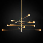 Sifuvyu Moderne Minimaliste Laiton Métal Lustre - Neutralighting
