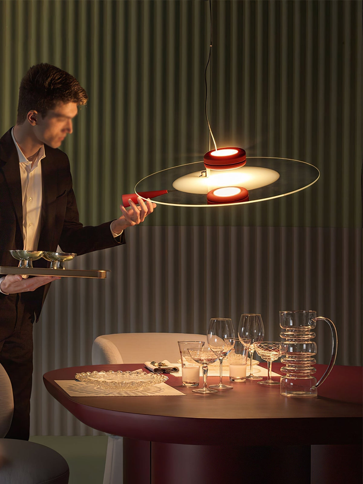 Symirel Lampe à suspension d'art nordique haut de gamme - Neutralighting