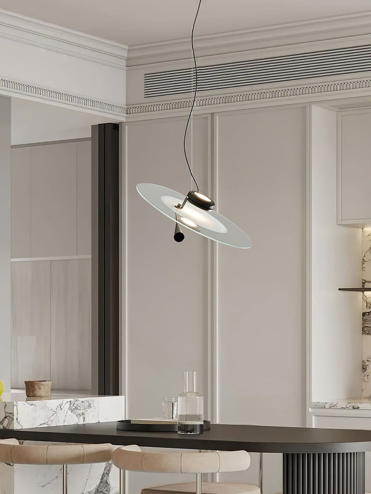 Symirel Lampe à suspension d'art nordique haut de gamme - Neutralighting