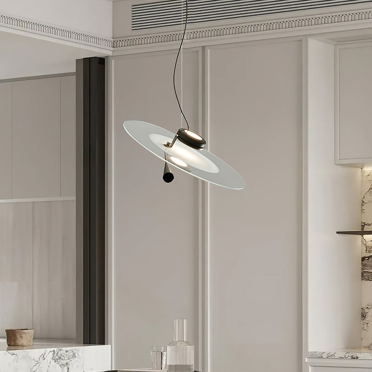 Symirel Lampe à suspension d'art nordique haut de gamme - Neutralighting