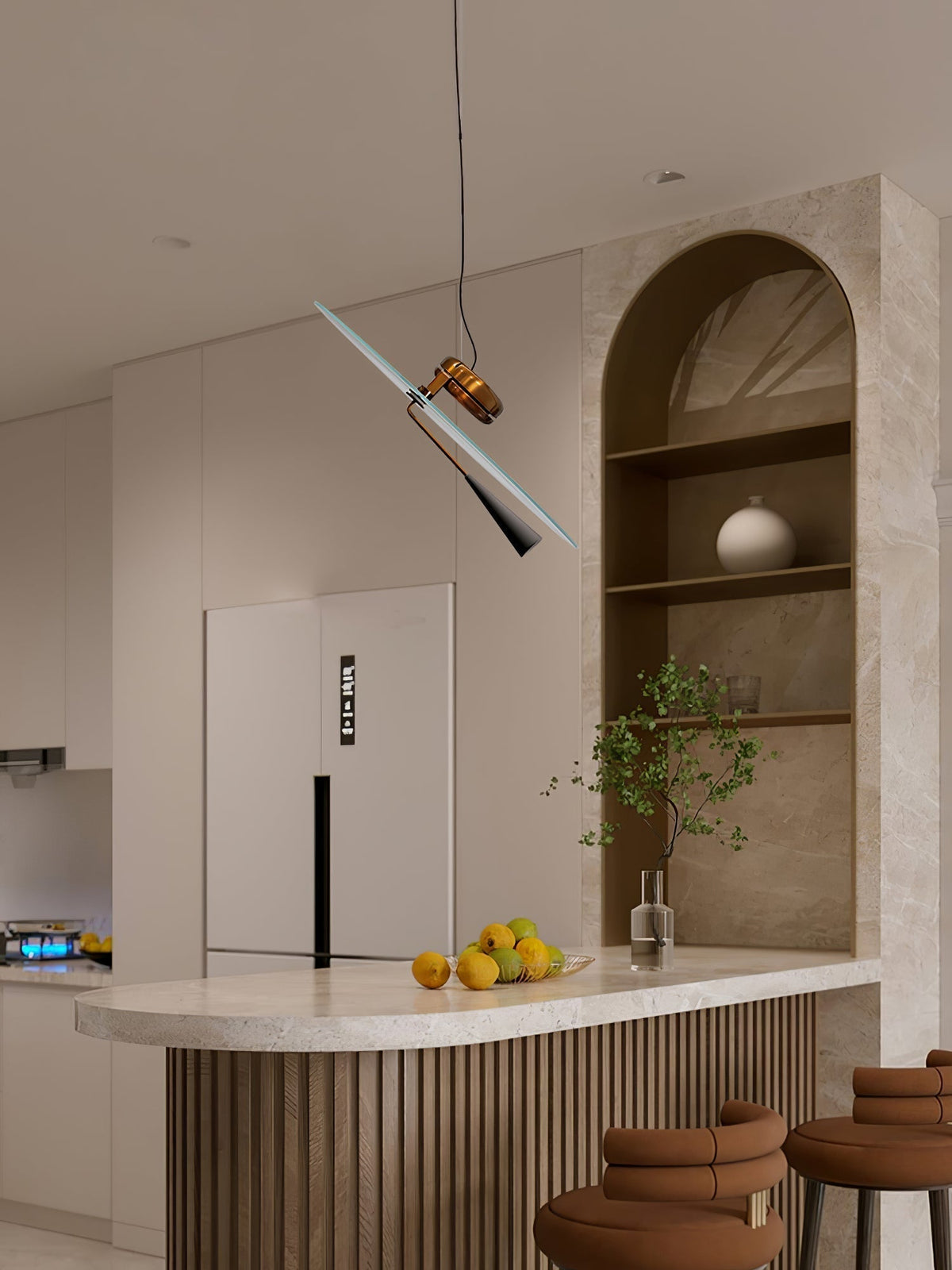 Symirel Lampe à suspension d'art nordique haut de gamme - Neutralighting