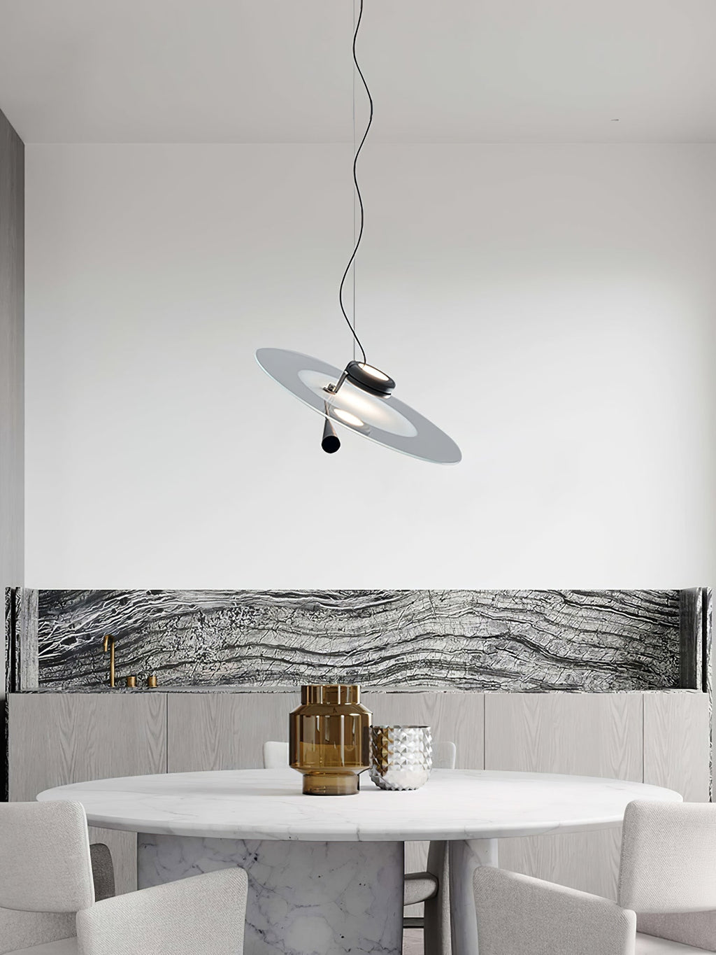 Symirel Lampe à suspension d'art nordique haut de gamme - Neutralighting