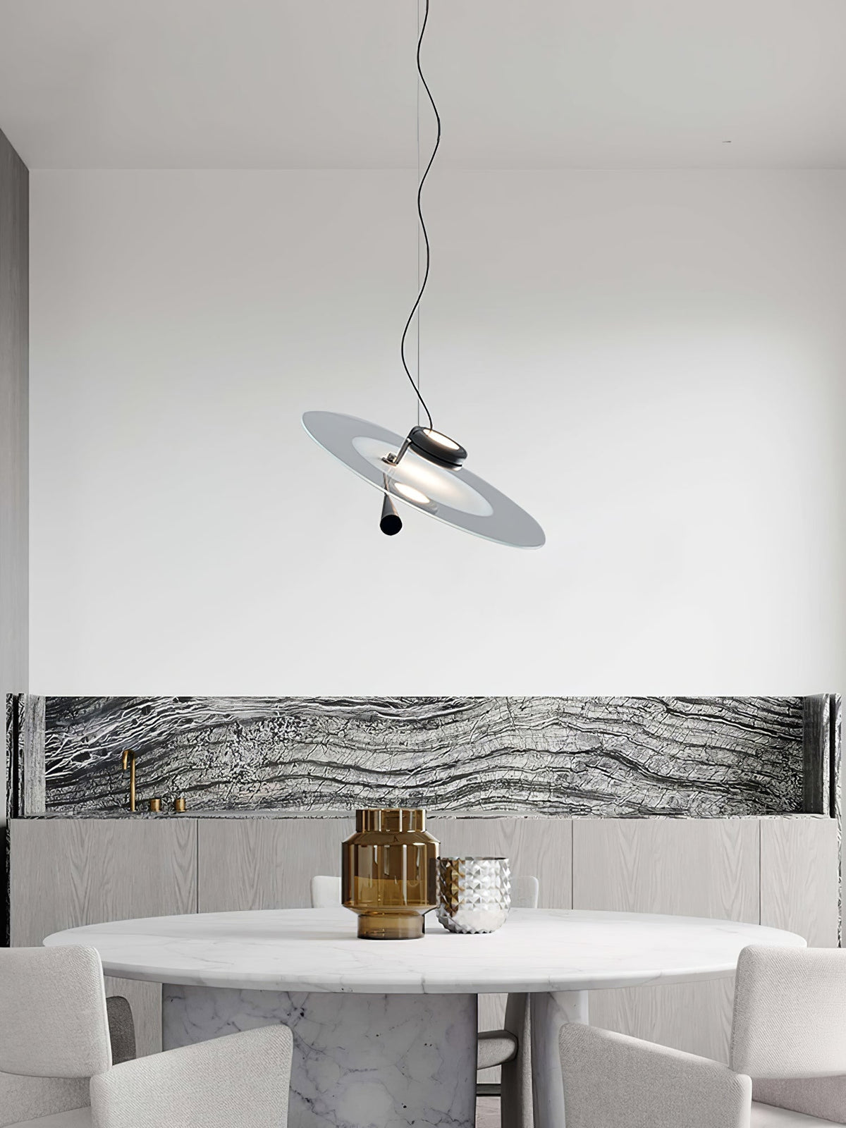 Symirel Lampe à suspension d'art nordique haut de gamme - Neutralighting