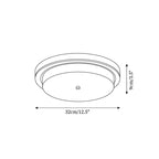 Ondra Plafonnier en Verre Minimaliste - Neutralighting