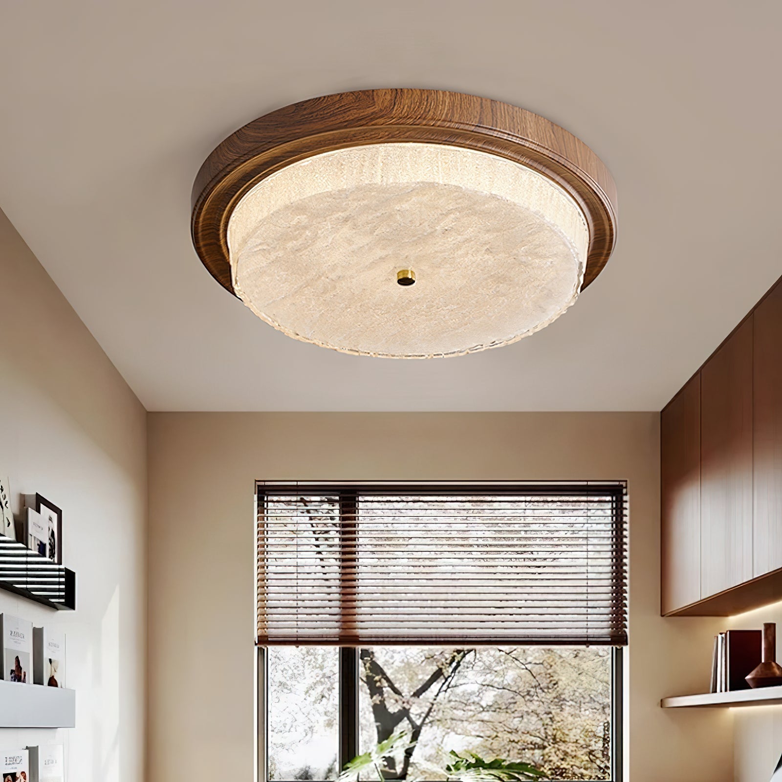Ondra Plafonnier en Verre Minimaliste - Neutralighting