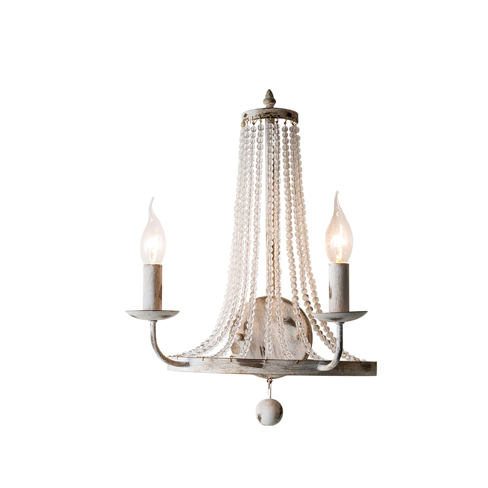 Arvela Vintage Industriel Crystal Applique - Neutralighting