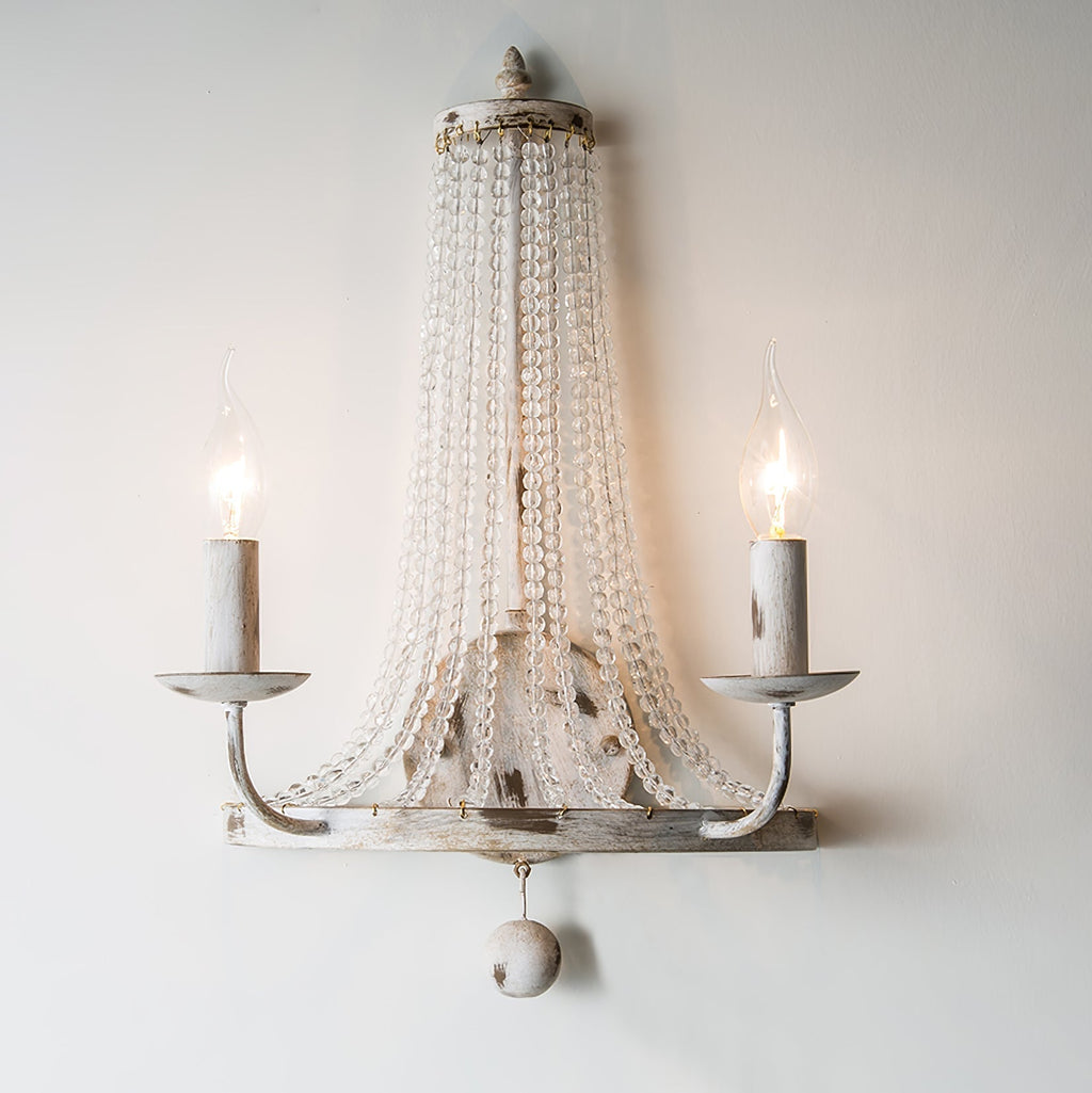 Arvela Vintage Industriel Crystal Applique - Neutralighting