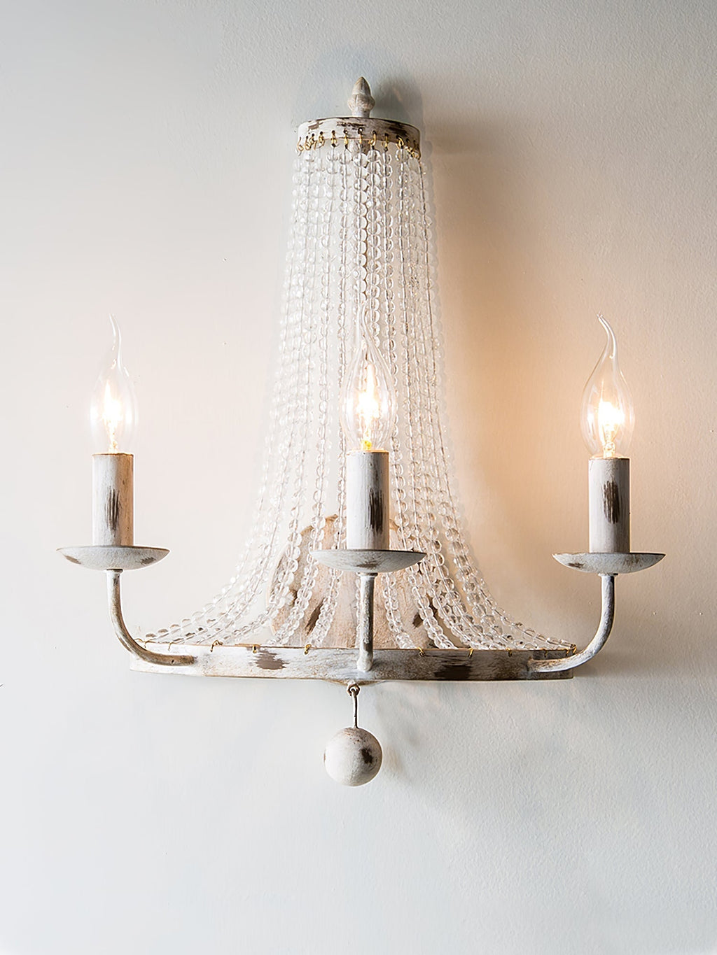 Arvela Vintage Industriel Crystal Applique - Neutralighting