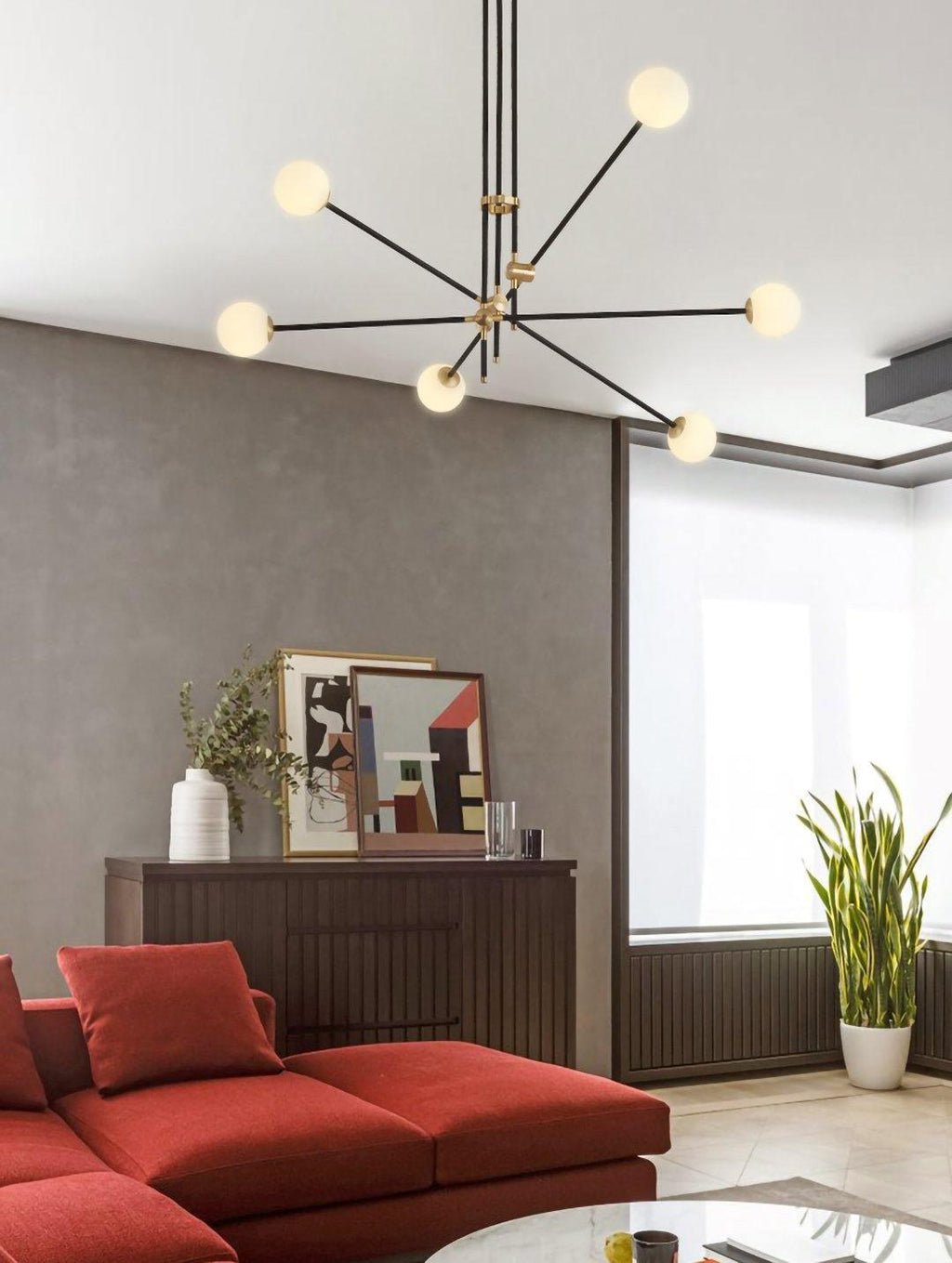 LustraLustre SI Laiton Verre Globe - Neutralighting