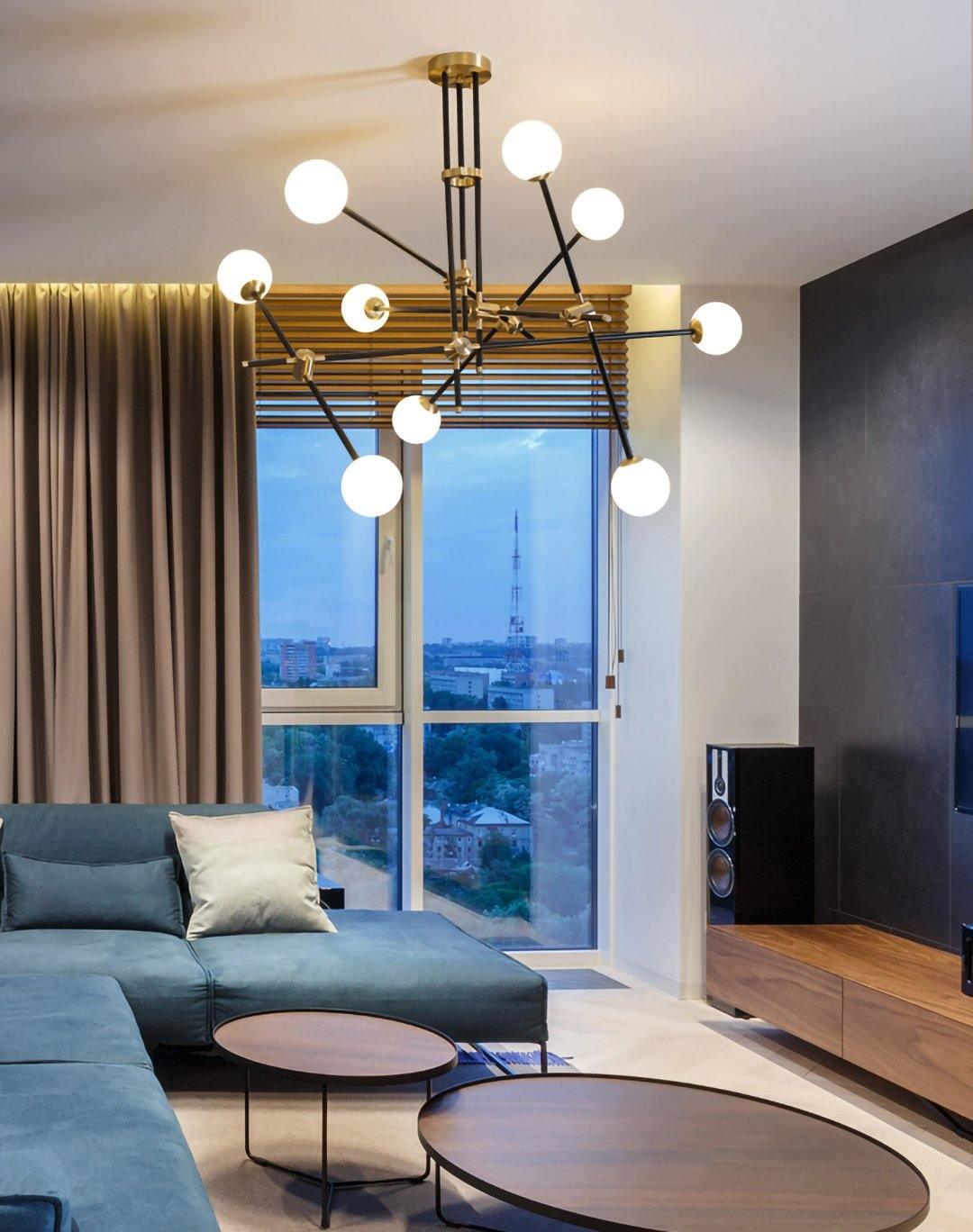 LustraLustre SI Laiton Verre Globe - Neutralighting